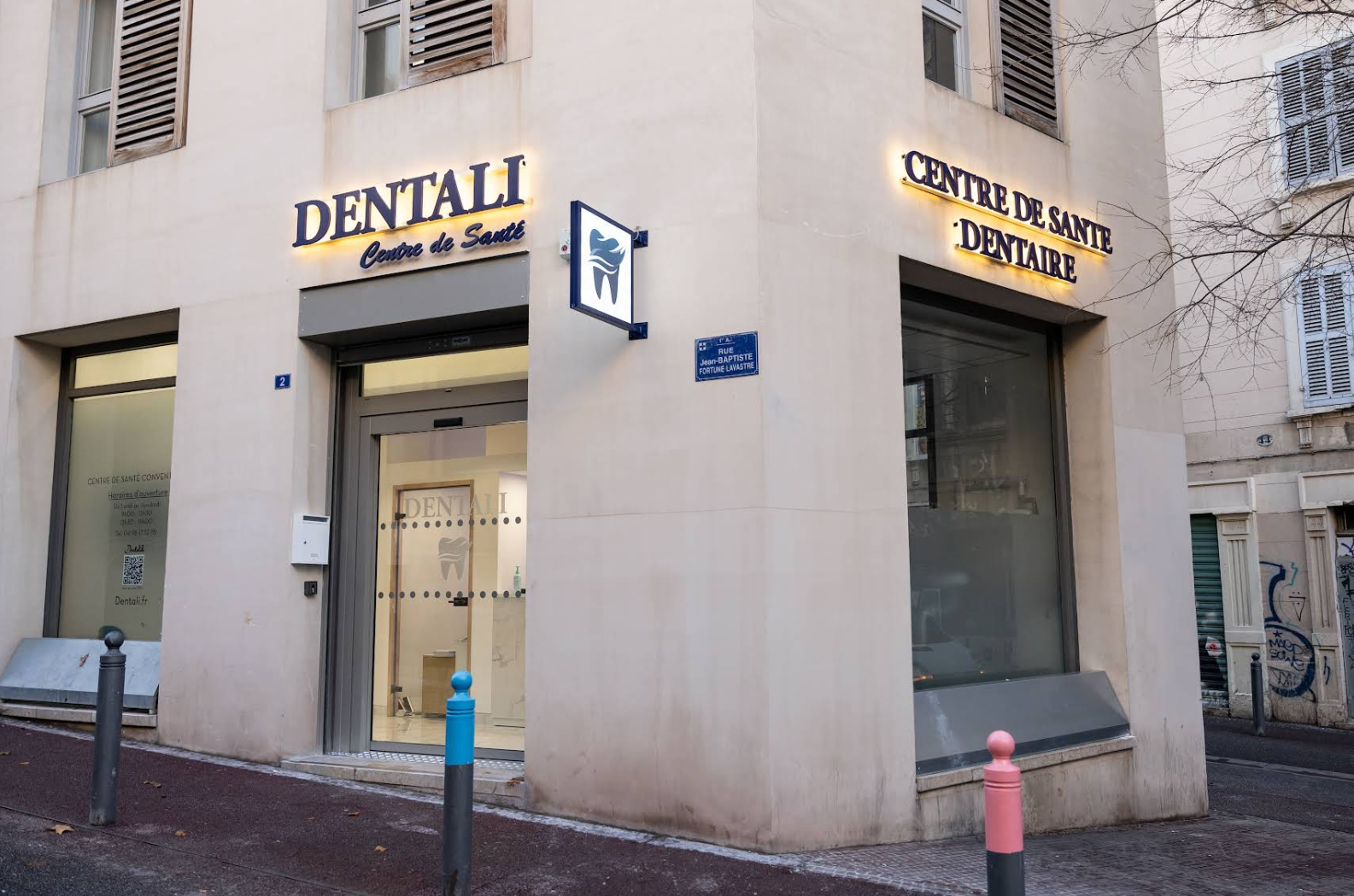 Façade du centre Dentali